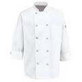 Men's Ten Pearl Button Chef Coat